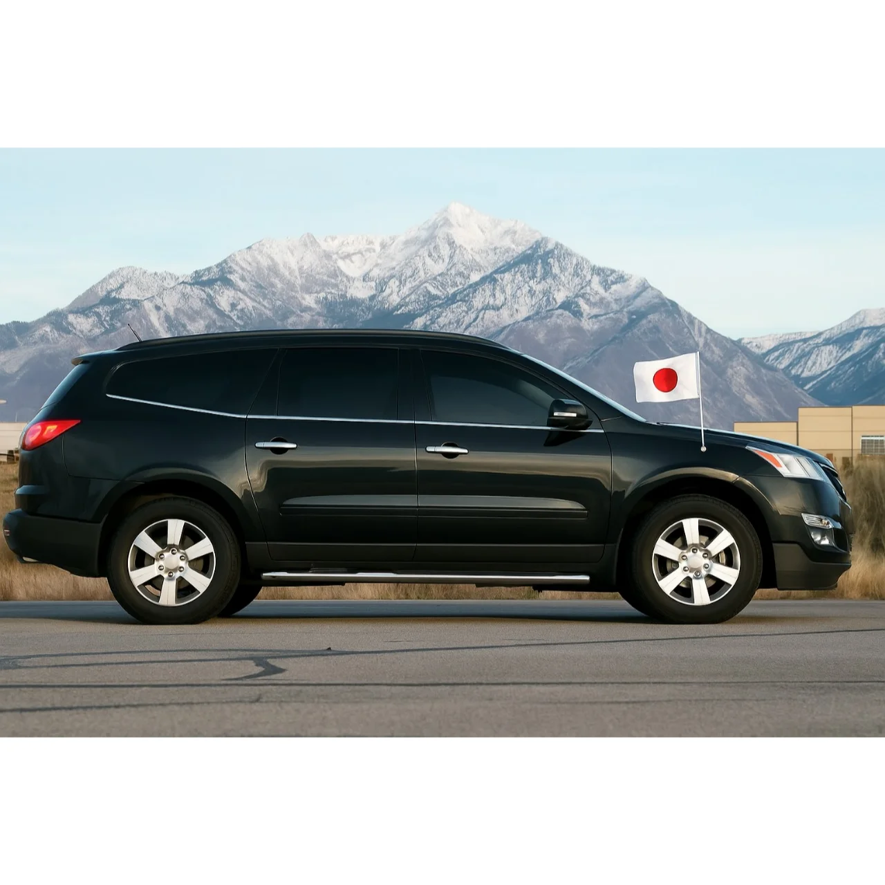 Car Flags Japan