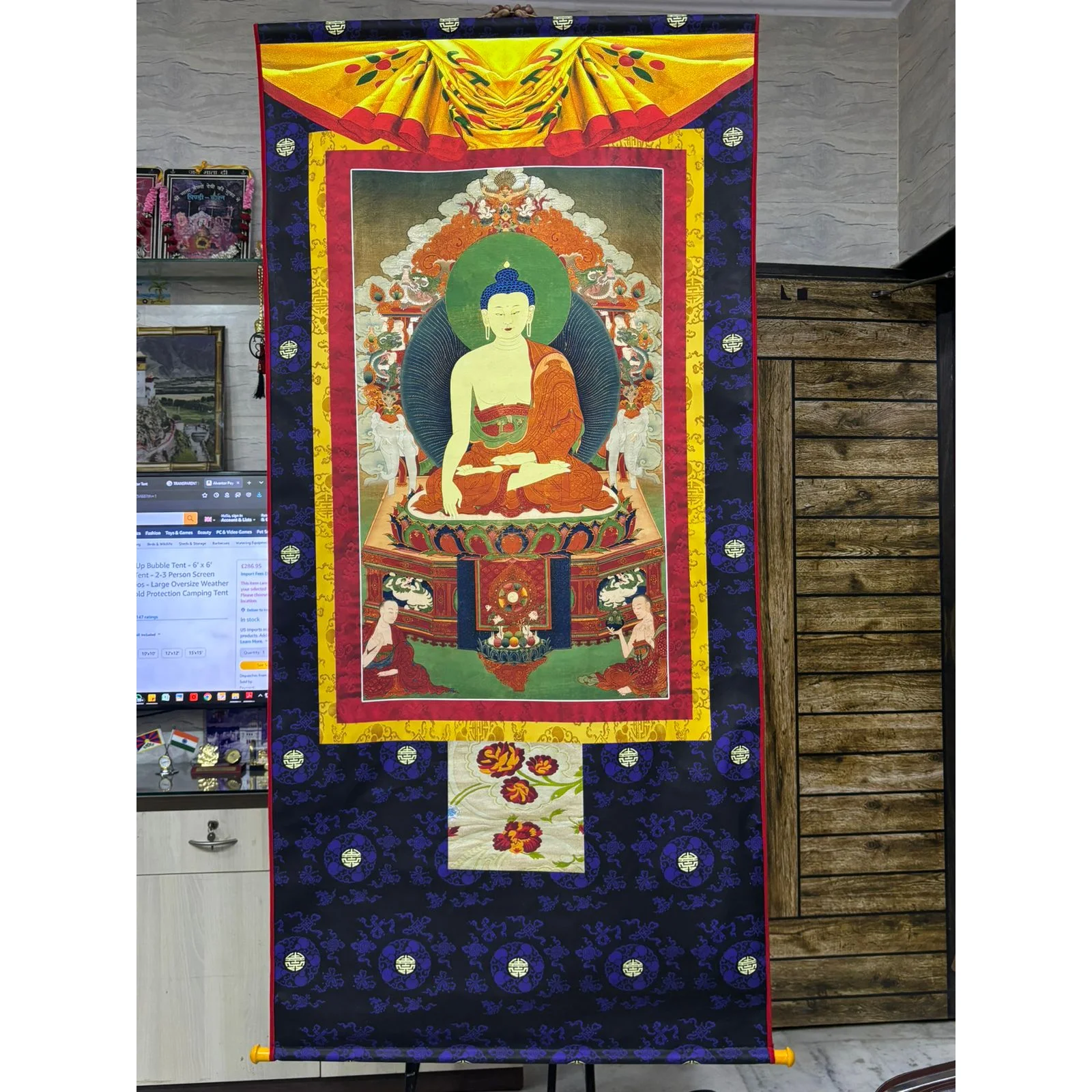 Tibetan Wall Hanging Thangka