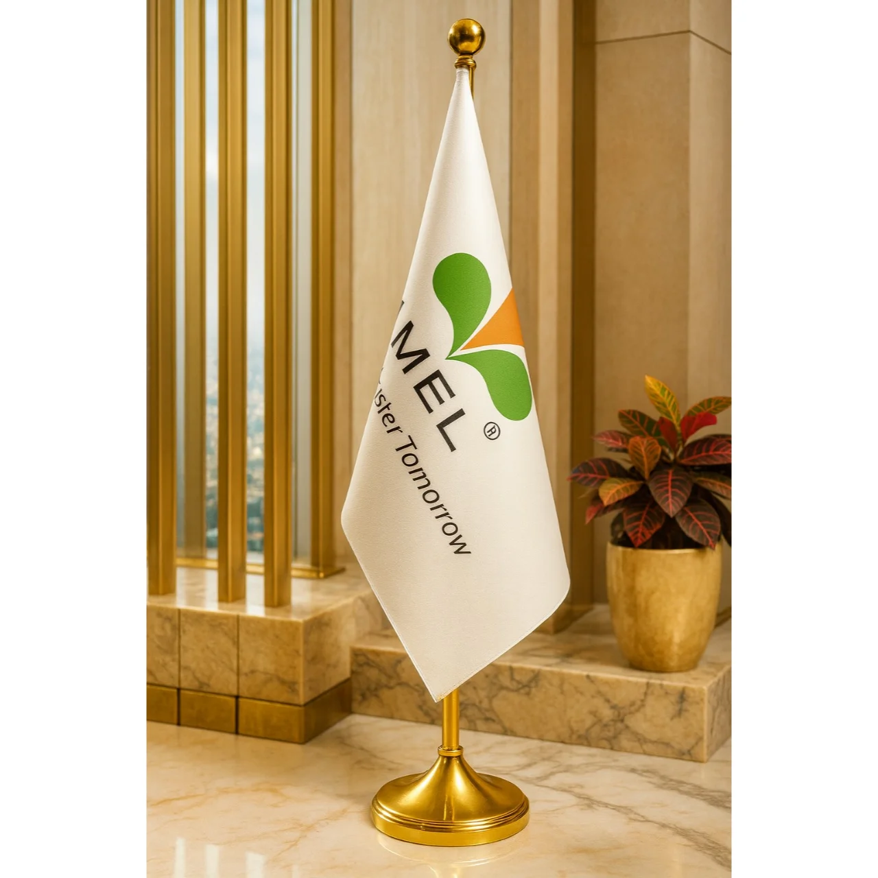 Indoor Diplomats Flags