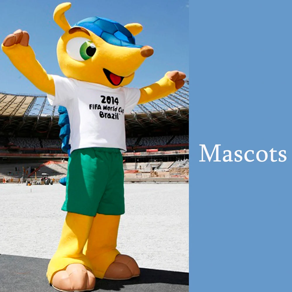 Custom Mascots 2014 Fifa World cup