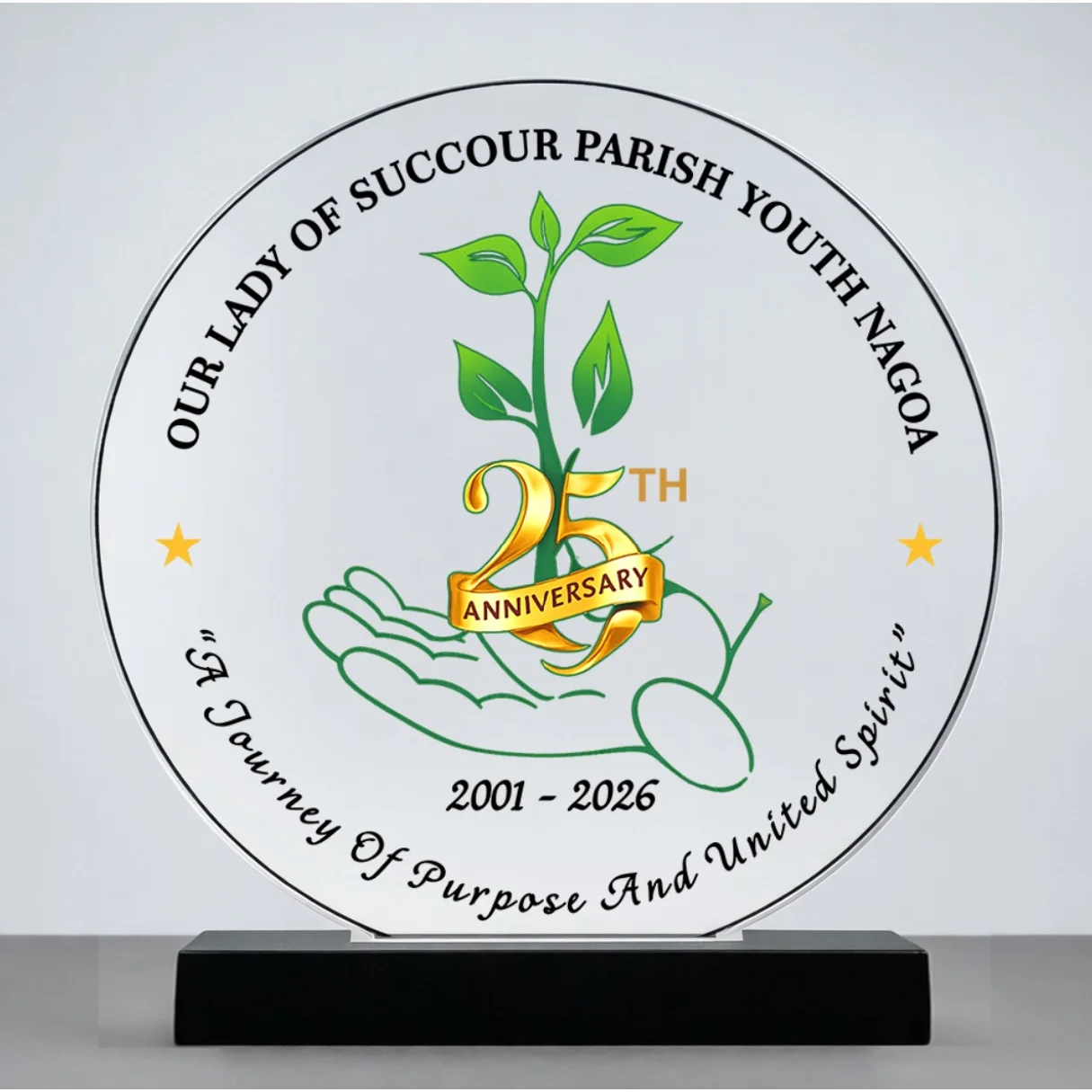 Table Top Memento Trophy