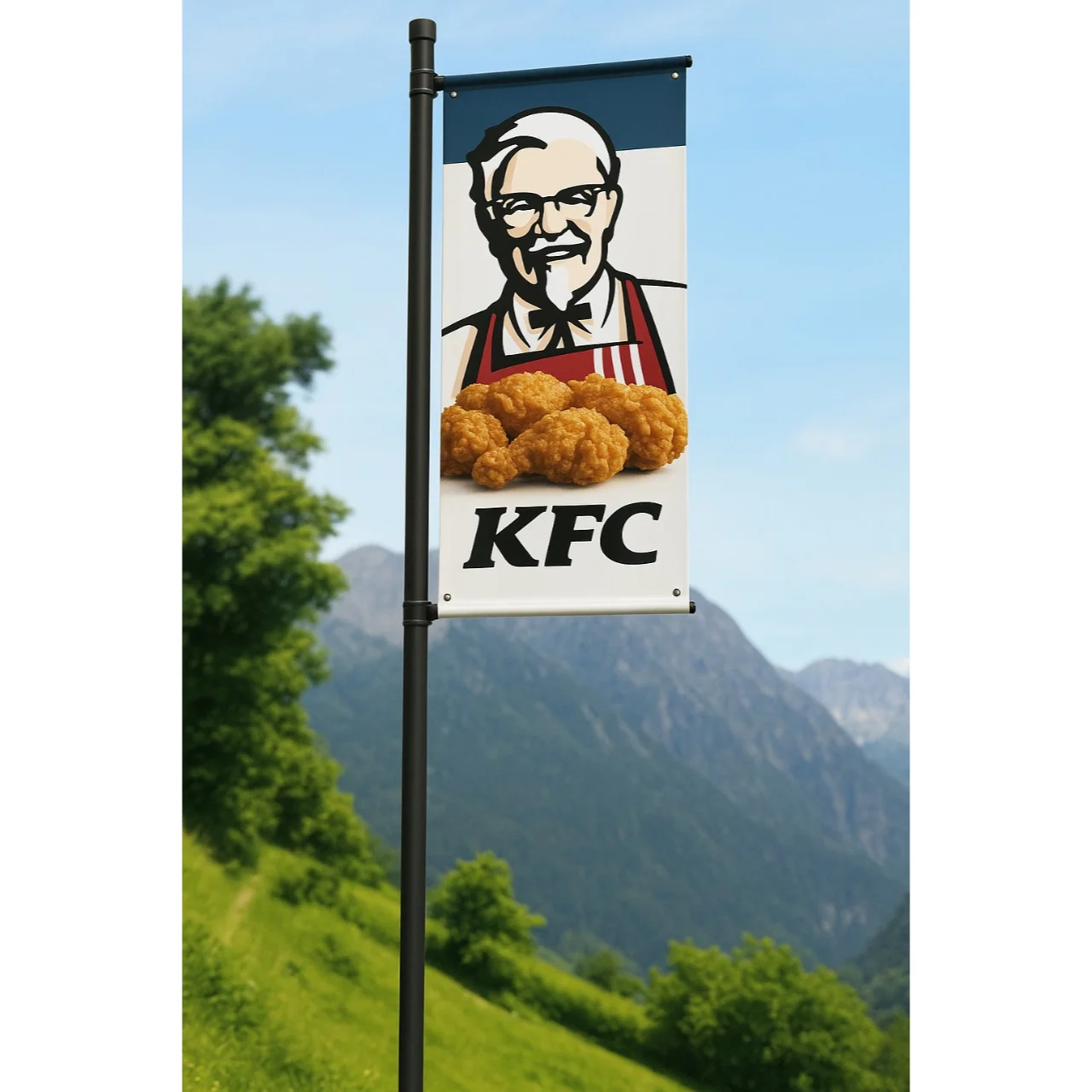 KFC Pole Flags