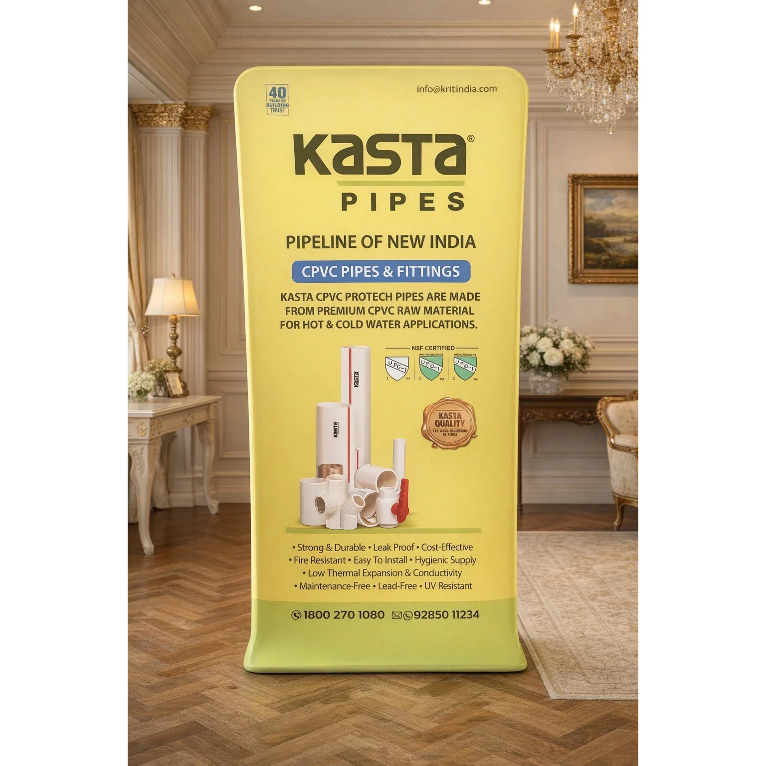 Standees Kasta Pipes
