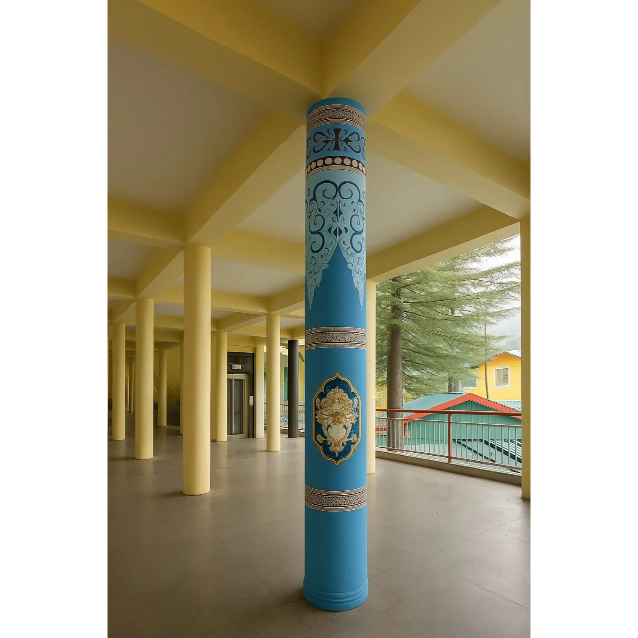 Tibetan Pillar Covers