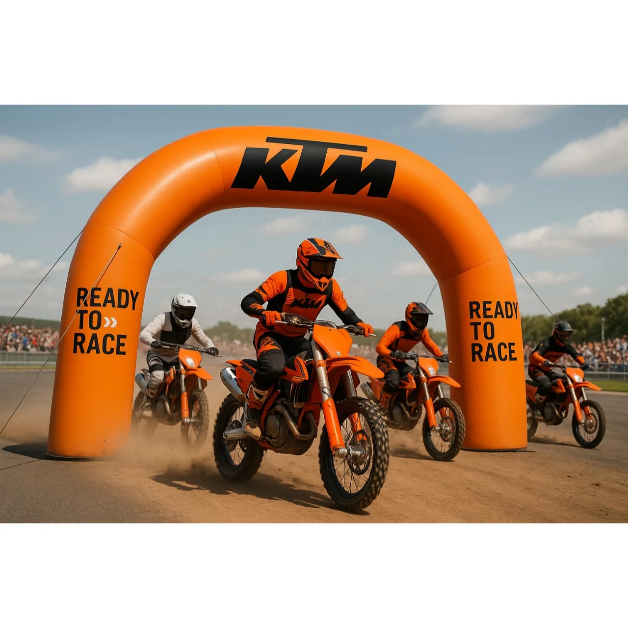Race Cource Arch Gate KTM