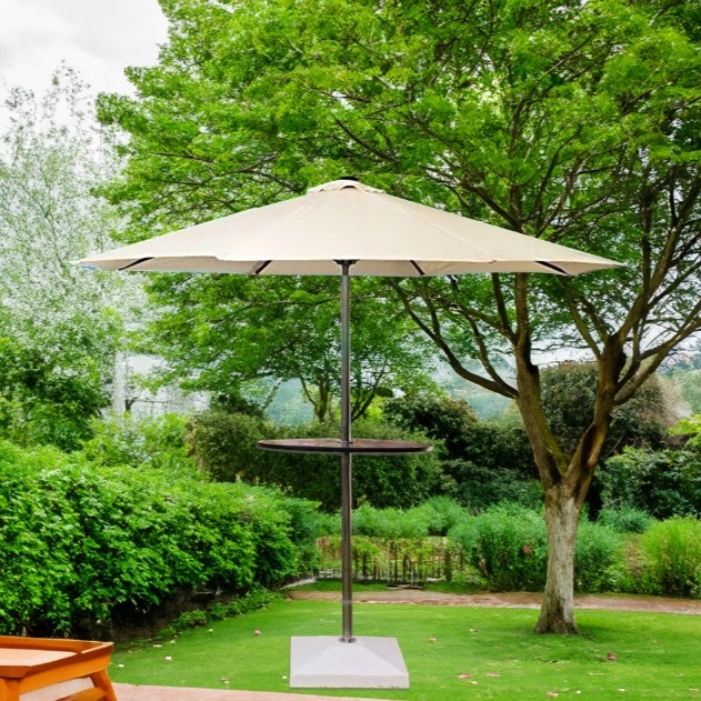 Garden Umbrella with Center Table