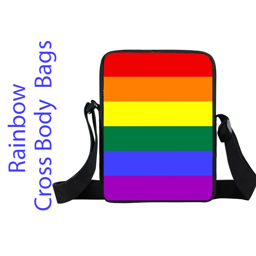 Rainbow Cross Body Bags