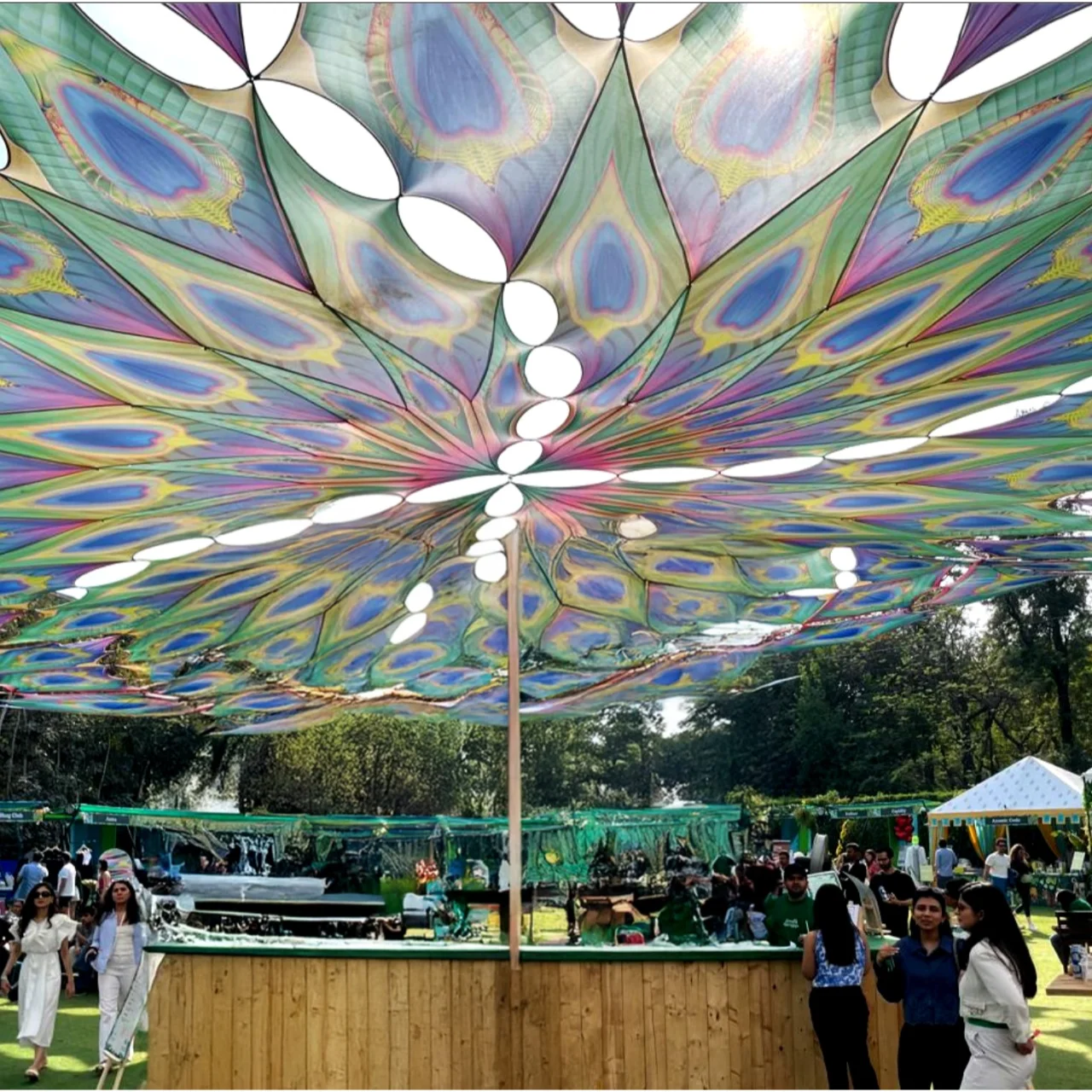 Ceiling Painted Fabrics