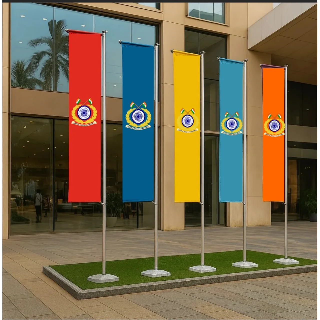 L-Shape Feather Flag