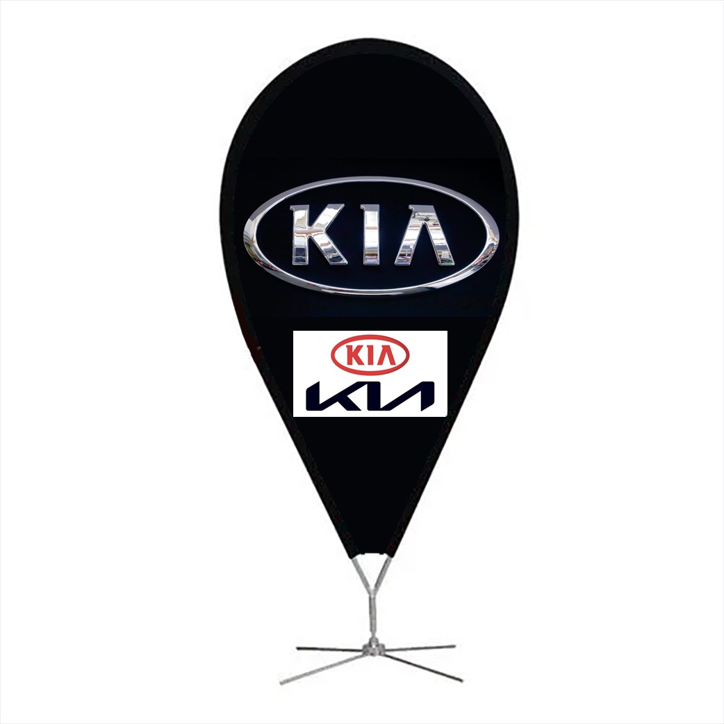 Pinpoint Flags KIA